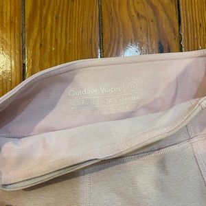 Outdoor voices leggings. Very gently used